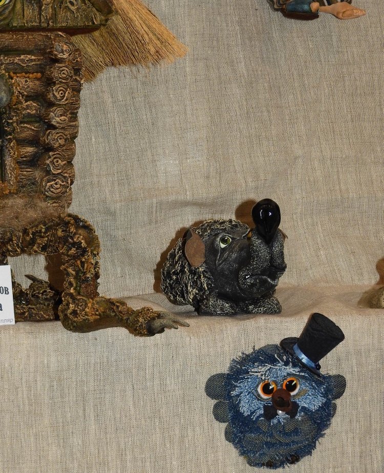 XV Международный осенний салон авторских кукол на Тишинке с 4 по 6 октября 2019 года в Москве - часть 4