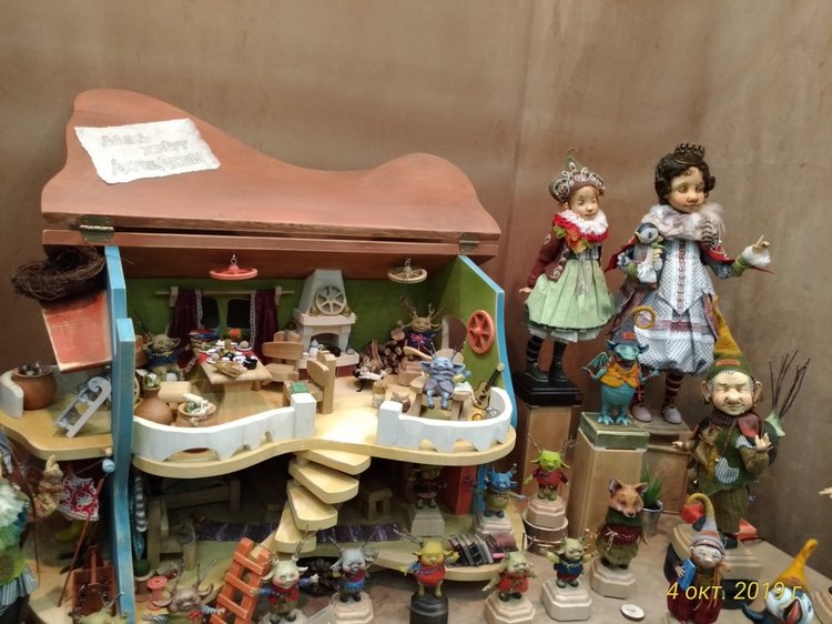 XV Международный Салон Авторских кукол на Тишинке моими глазами. Часть I
