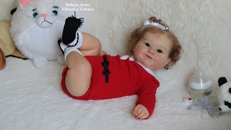 Моя Мэдди... Куколка реборн Виктории Вишни