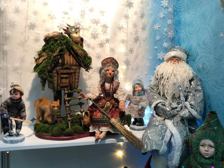 "Искусство куклы" 2019 - приглашаю прогуляться по выставке... ч.5 (фото 8)