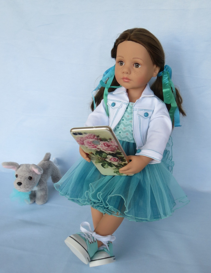 Машенька (Амели от Gotz) | Бэйбики Машенька (Амели от Gotz) — Куклы Gotz (Готц): Ханна (фото 10)