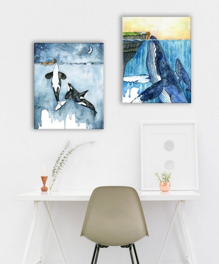 TheColorfulCatStudio - Иллюстрации подводного мира by Rachel Byler (фото 2)