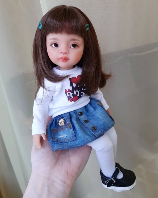 Мягкие девочки ооак — ООАК Paola Reina (Паола Рейна) и испанских кукол: перерисовка (фото 2)