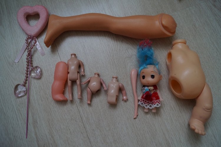 Вторая апрельская выписка малышей. Флокировка с частичной прошивкой, лепка сменных стоп