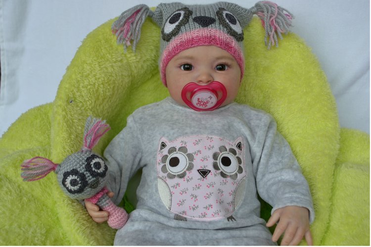 Кимбер, забавный совенок — Куклы Реборн (Reborn): работы мастеров (фото 3)