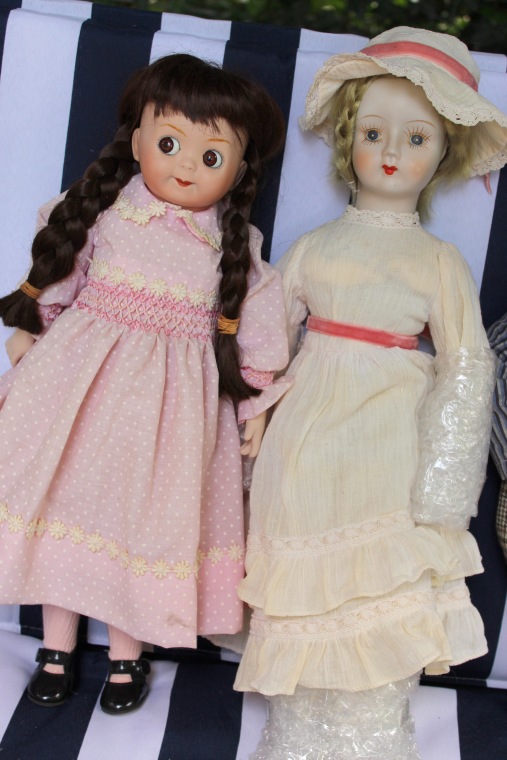 Большая коллекция Винтажных реплик с антикварных кукол - Часть 3