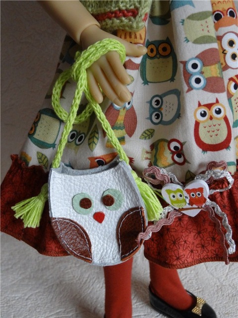 Еще немножко "рукотворчества" для каешек. Лайла-Совенок (фото 5)