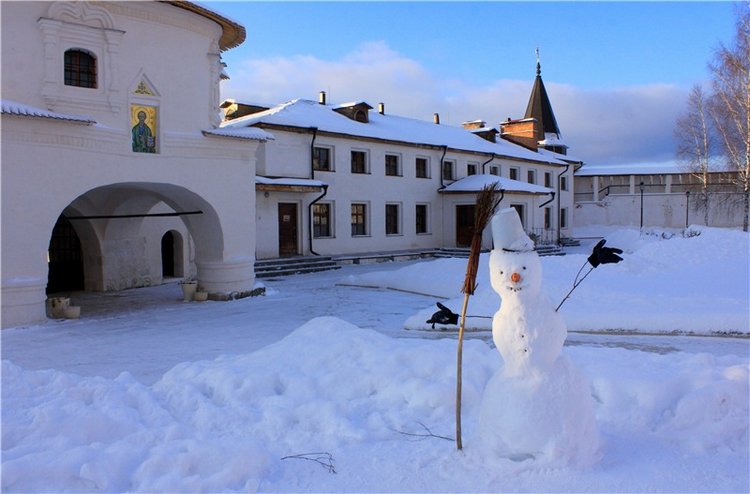 Счастливого Рождества! Старица, Свято-Успенский мужской монастырь
