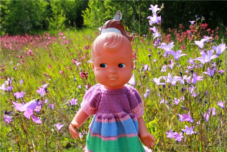 Встреча с бабочкой — Винтажные куклы ГДР (Немки): Бигги