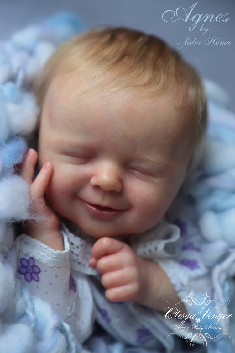Мой милый ангел Агнес от Юлии Хома. Кукла реборн Олеси Венгер