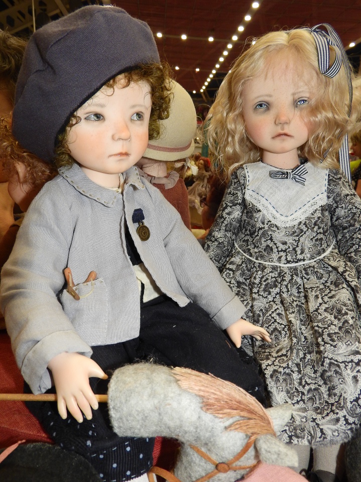 XV Международный осенний салон авторских кукол на Тишинке с 4 по 6 октября 2019 года в Москве - часть 4