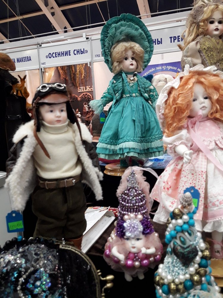 XV Международный Салон Авторских кукол на Тишинке моими глазами. Часть III, завершающая