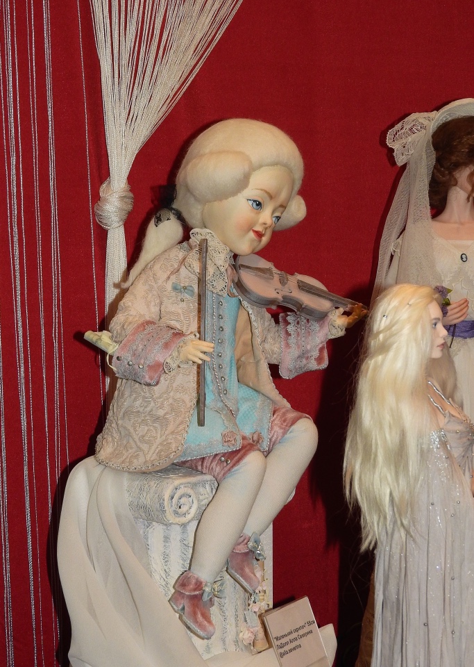 XV Международный осенний салон авторских кукол на Тишинке с 4 по 6 октября 2019 года в Москве - часть 2