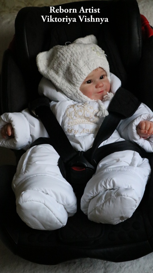 Моя Мэдди... Куколка реборн Виктории Вишни