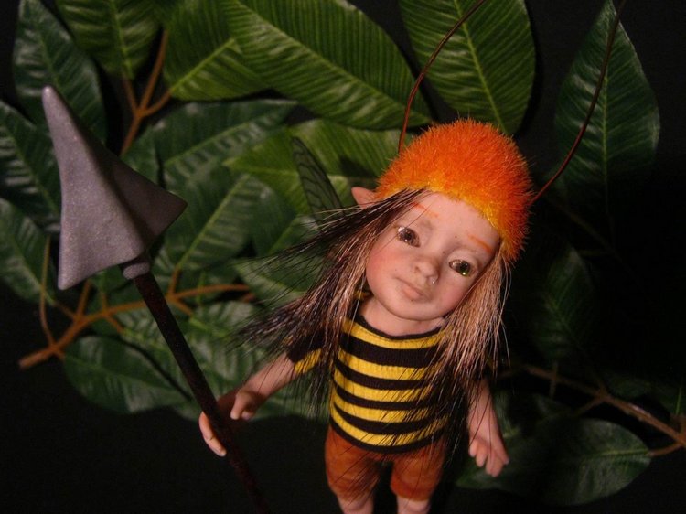 OOAK Creations Fairy - Dolls in Polymer Clay - Fimo by Paola Erriu - Авторские скульптуры из полимерной глины