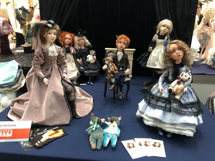"Искусство куклы" 2019 - приглашаю прогуляться по выставке... ч.5
