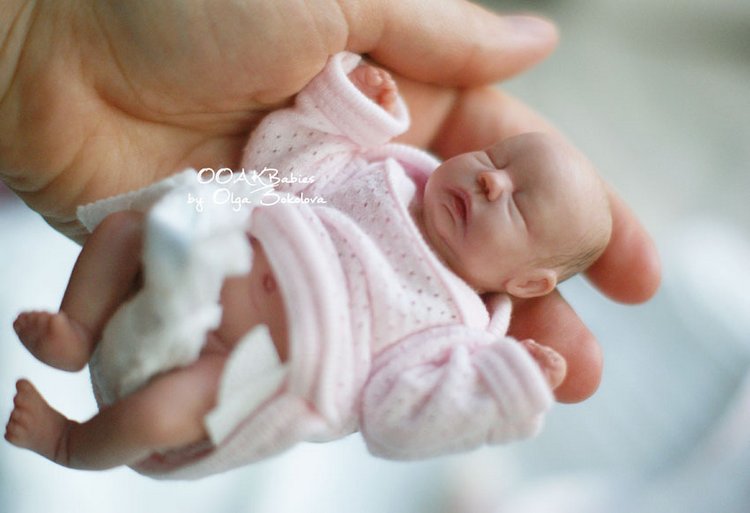 Эмили. Авторская кукла-младенец Ольги Соколовой (фото 7)