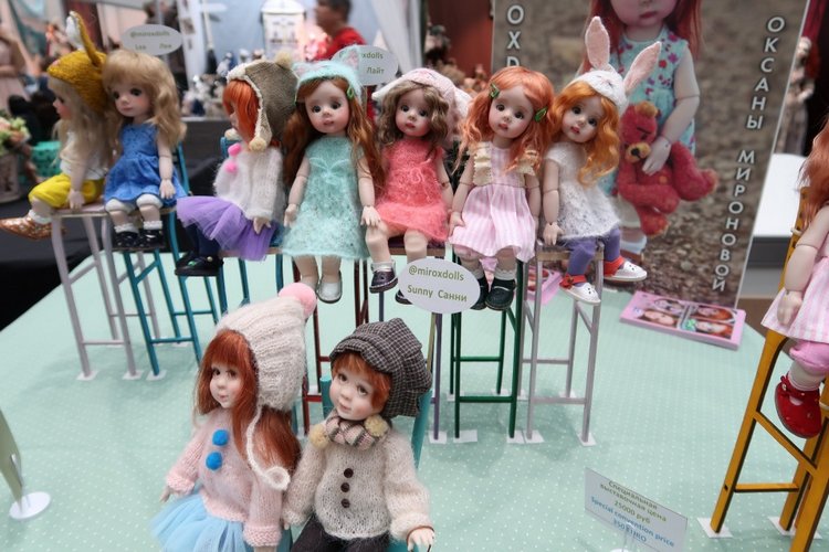 Выставка в Гостином дворе декабрь 2019. Искусство куклы X