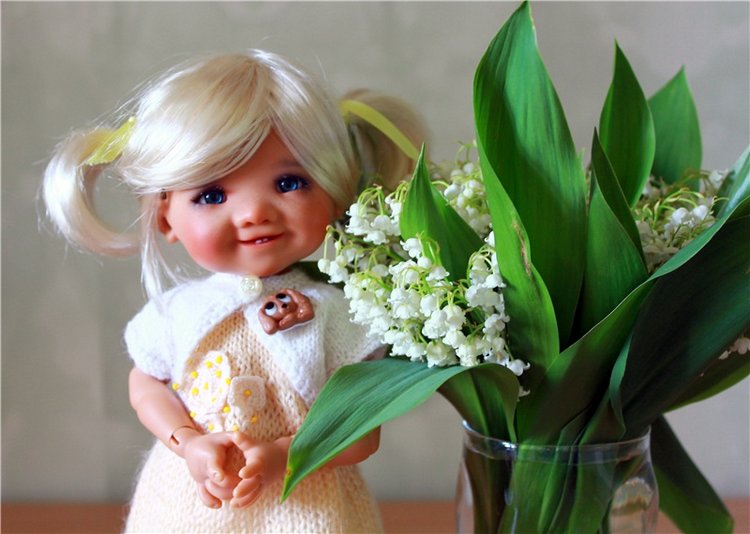 Ландыши в Январе — Куклы Meadow dolls (Медовушки): BJD (БЖД) (фото 5)