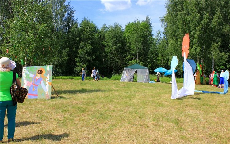 "Троицкие гуляния" в Василёво, 2019 год, заключительная часть. Архитектурно-этнографический музей под открытым небом Василёво