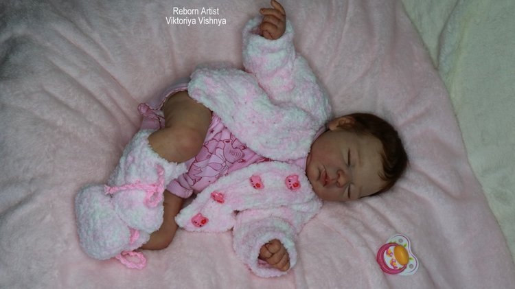Гретточка... куколка реборн Виктории Вишни