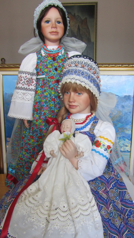 Сестры Кларк | Бэйбики Сестры Кларк — Домашние фото авторских кукол: личные коллекции