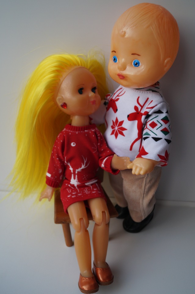 Первая январская выписка, в кругу большой и дружной семьи Жени и Антона. Женечку перепрошила, Антону восстановила цвет