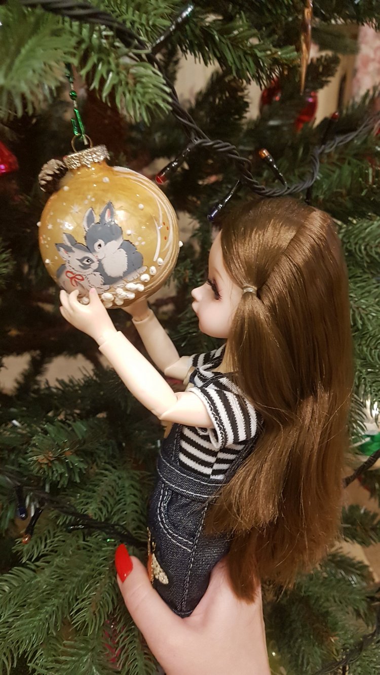 Майя и ёлочка №2 — Куклы с Алиэкспресс (Aliexpress): Китайские шарнирные (фото 10)