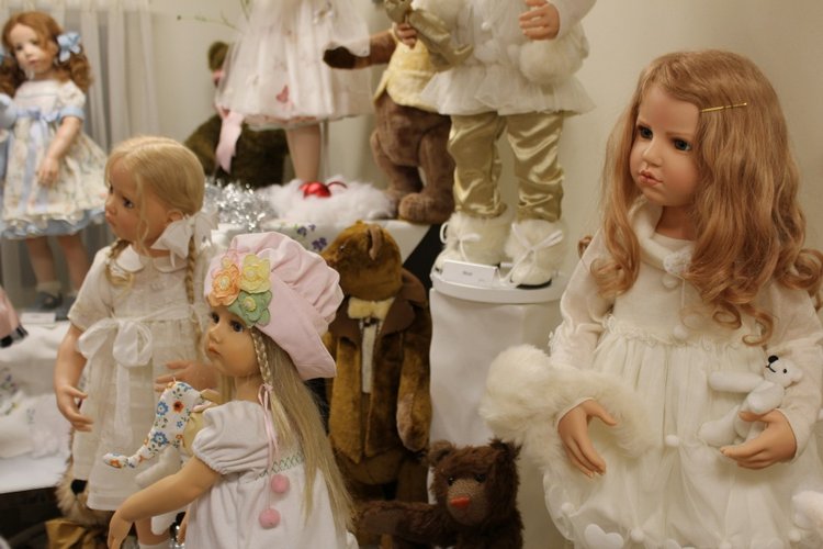 Наша зимняя встреча в магазине/клубе коллекционных кукол в Голландии