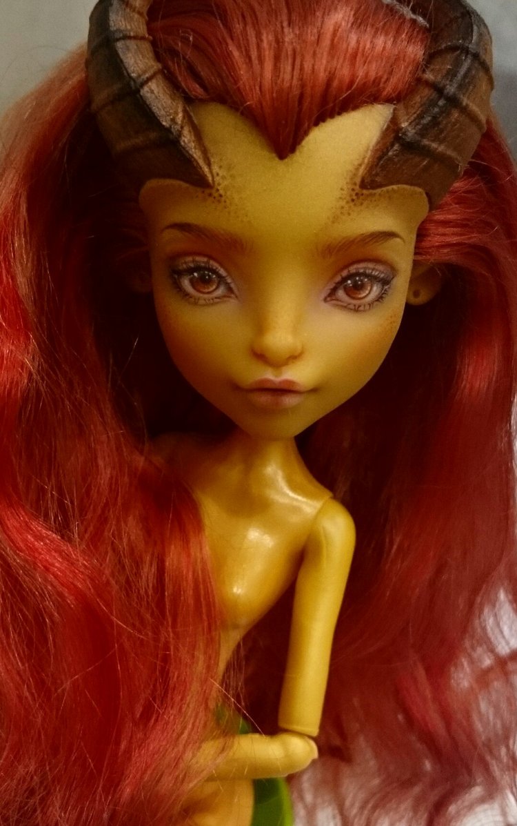 Монстрики моими глазами — ООАК и репейнт кукол (Custom): Barbie (фото 5)