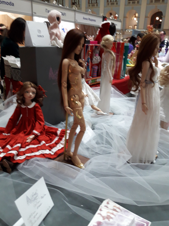 Искусство Куклы. Гостиный двор 2018. Выставку моими глазами - часть 2