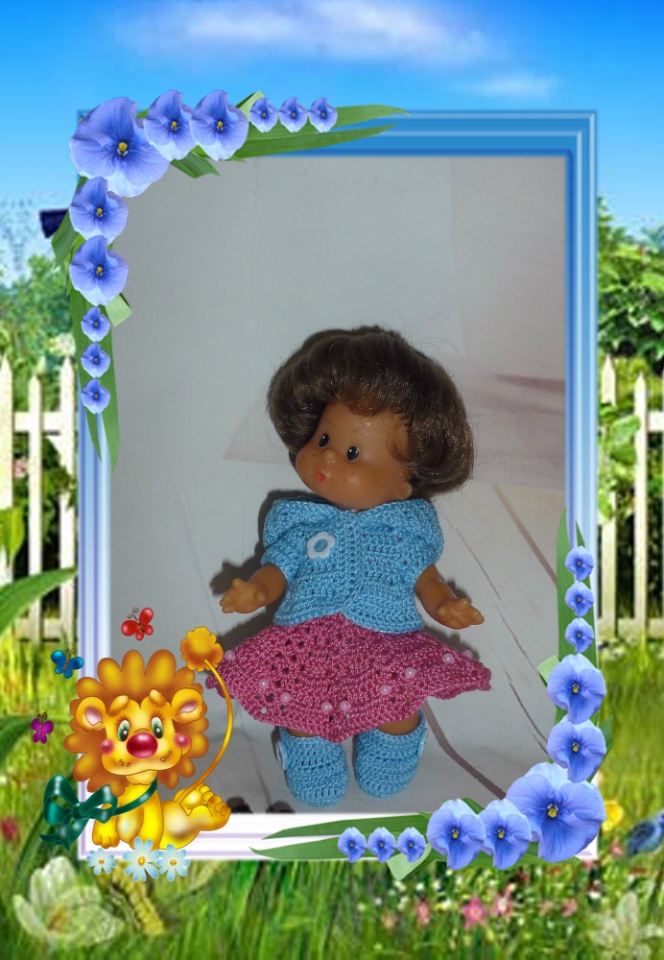 Мои куколки SCHALKAU и коллекция вязаных нарядов