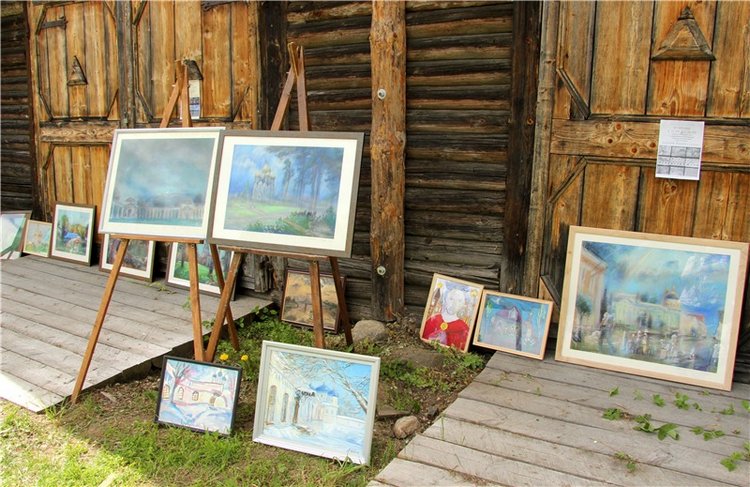 "Троицкие гуляния" в Василёво, 2017 год, продолжение. Архитектурно-этнографический музей под открытым небом "Василёво"