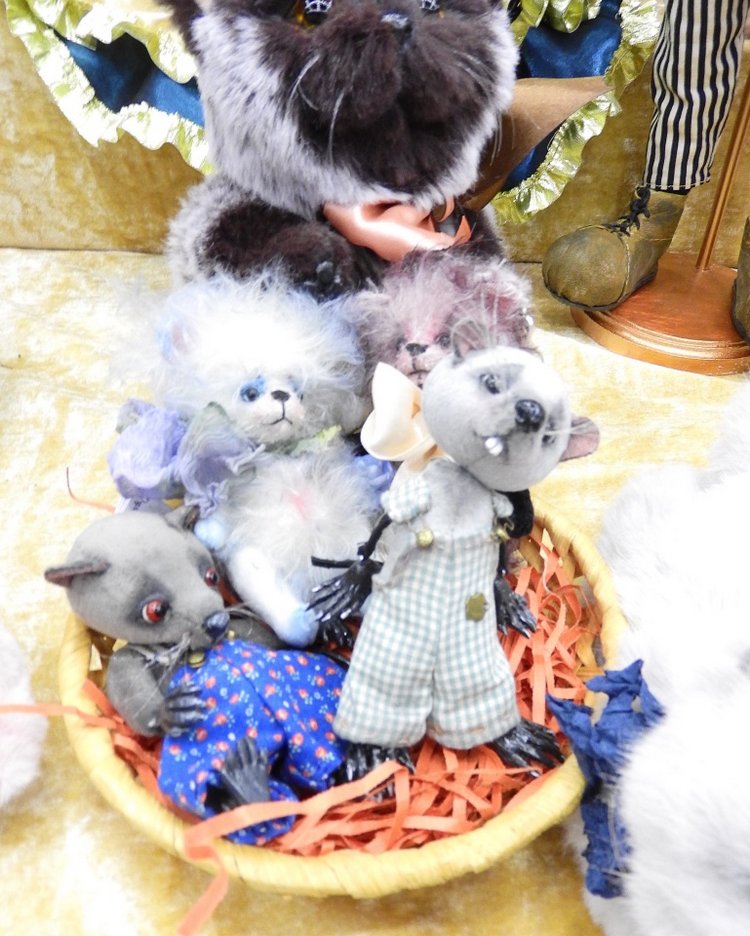 XV Международный осенний салон авторских кукол на Тишинке с 4 по 6 октября 2019 года в Москве - часть 3