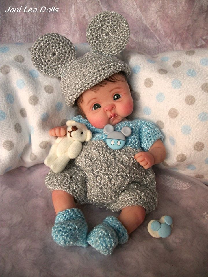 Авторские куколки из полимерной глины от Joni Lea - ч.12 | Бэйбики Авторские куколки из полимерной глины от Joni Lea - ч.12