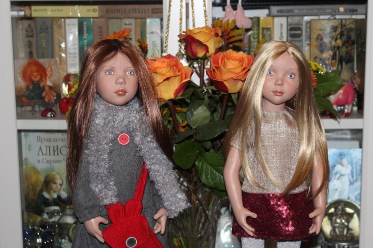 А мы к вам с цветами! Neetje и Verena Zwergnase