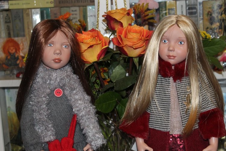 А мы к вам с цветами! Neetje и Verena Zwergnase