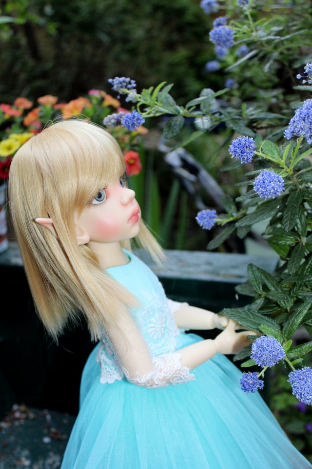 Талисса в весеннем саду — Куклы Kaye Wiggs (Кайе Виггс): авторские BJD (БЖД)