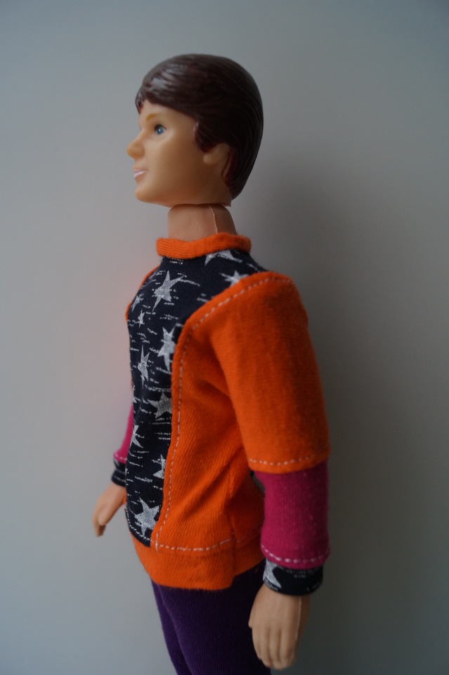 Спортивная кофта Эрика, мужа Санди. Выкройка (фото 4)