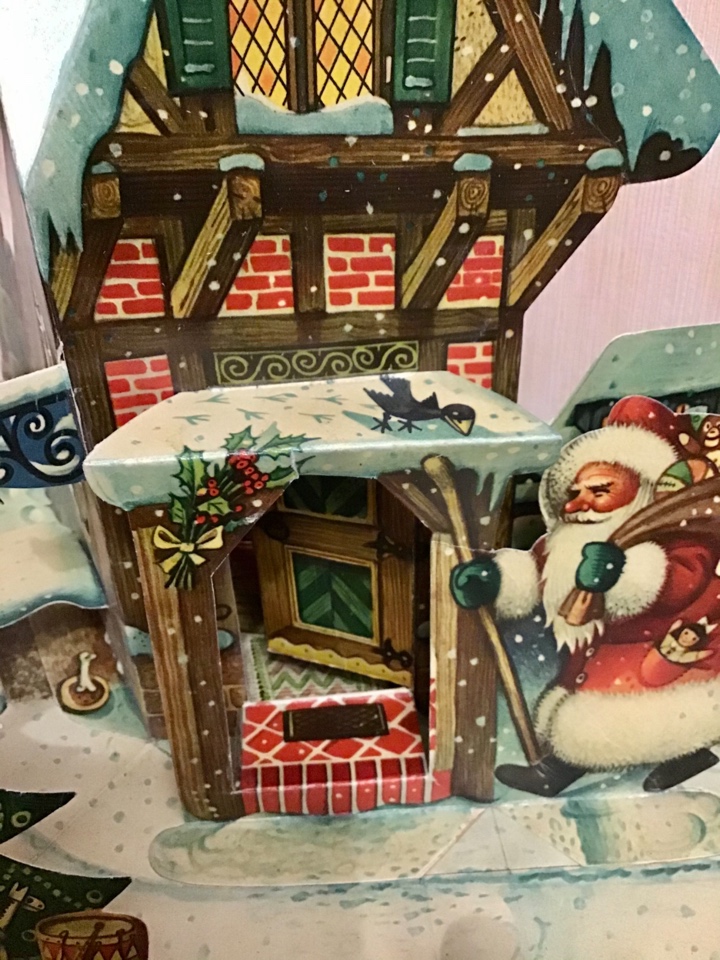 Винтажные новогодние картонажные изделия: у кого была такая игрушка