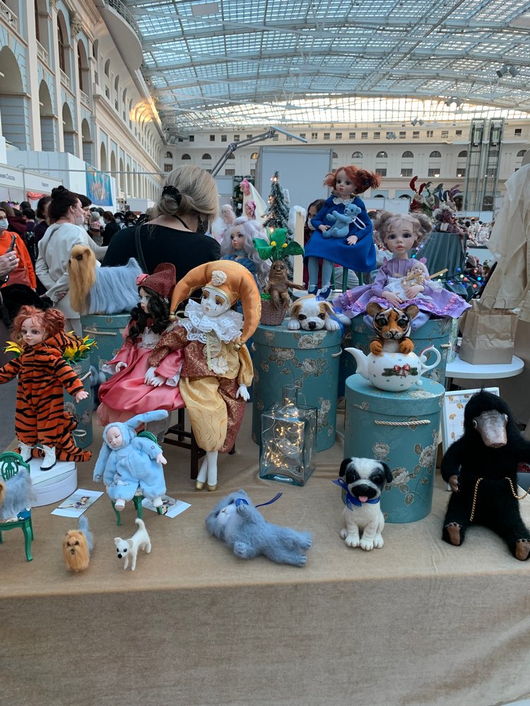 Искусство КУКЛЫ - Москва, декабрь 2021 ЧАСТЬ 3 (последняя)