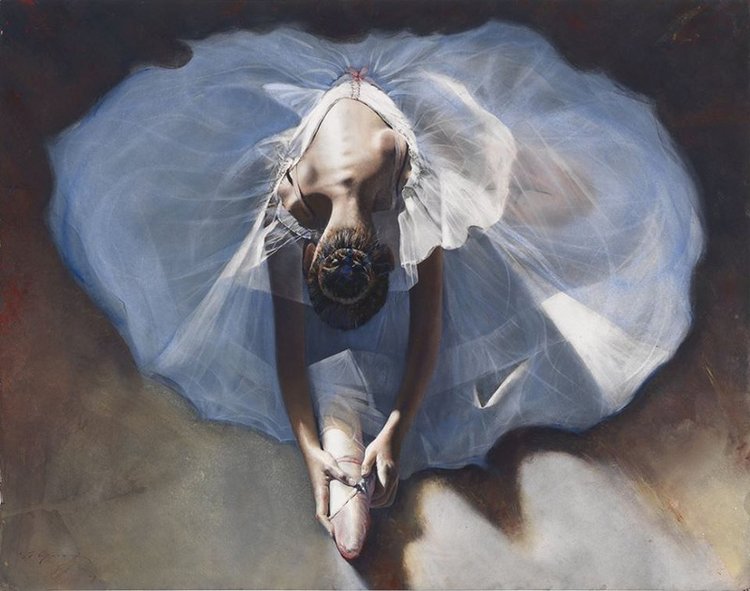 Beatrice Perini. Авторские работы ООАК из глины "терракота" - Балерина. The Rest, часть 3 (фото 2)