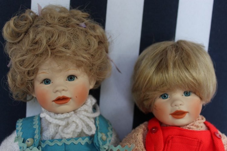 Большая коллекция Винтажных реплик с антикварных кукол - Часть 2 (фото 6)