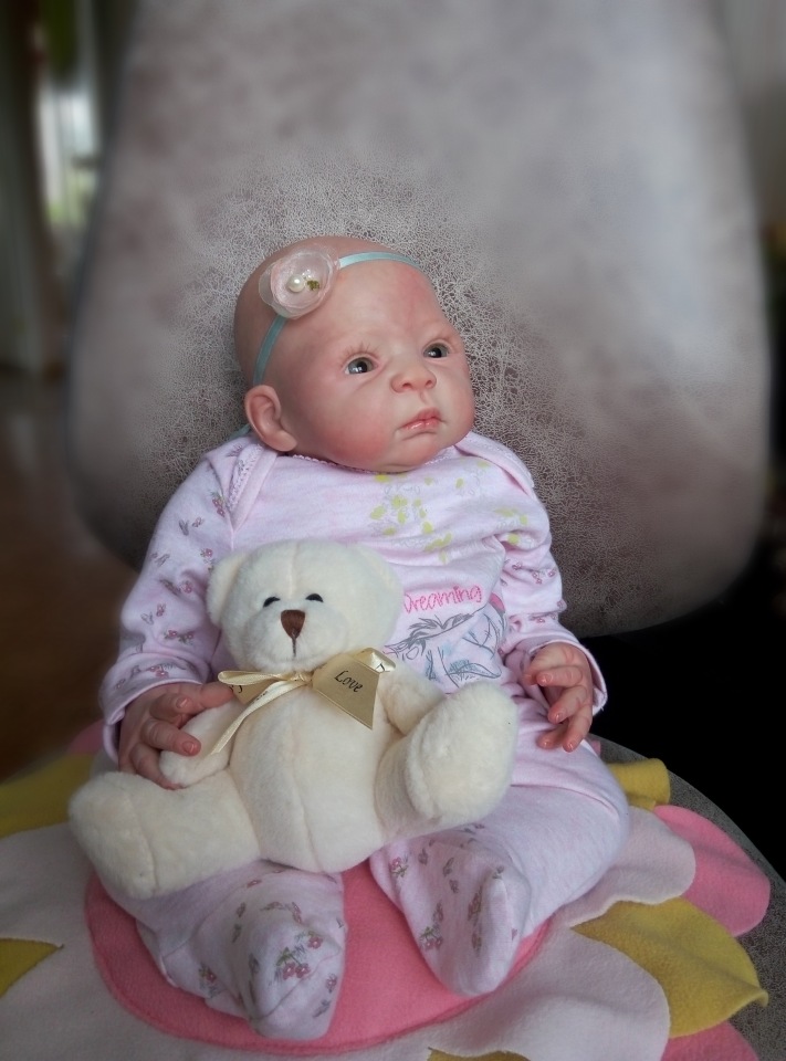 Малышка реборн Kandy скульптор Sebilla Bos (фото 9)