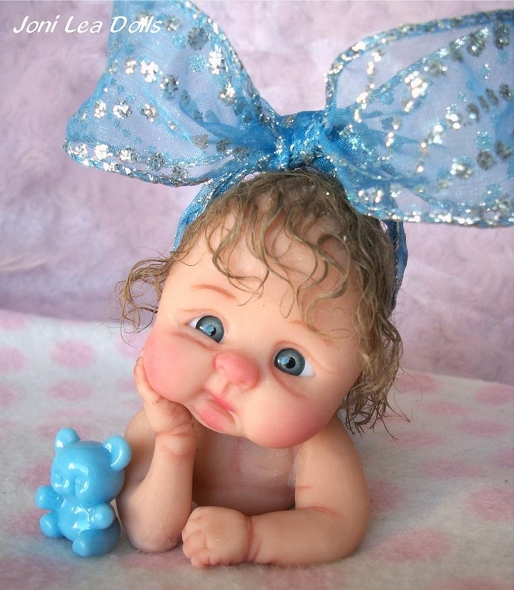 Авторские куколки из полимерной глины от Joni Lee - часть 3