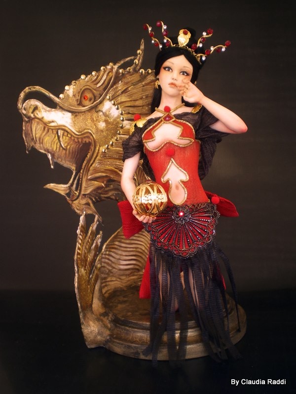 Claudia Raddi - OOAK Fairies & Art Dolls - Авторские скульптуры - 2