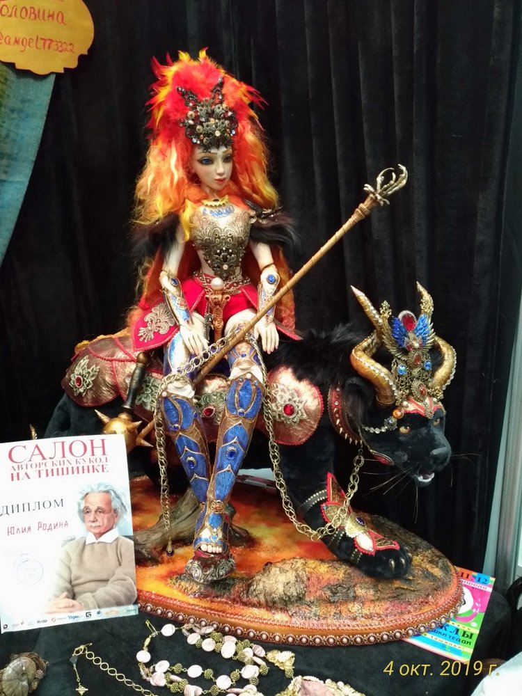 XV Международный Салон Авторских кукол на Тишинке моими глазами. Часть I