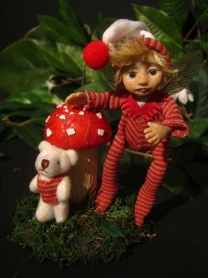 OOAK Creations Fairy - Dolls in Polymer Clay - Fimo by Paola Erriu - Авторские скульптуры из полимерной глины