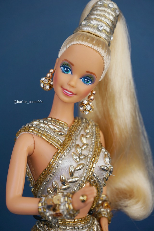 Bob mackie store gold barbie