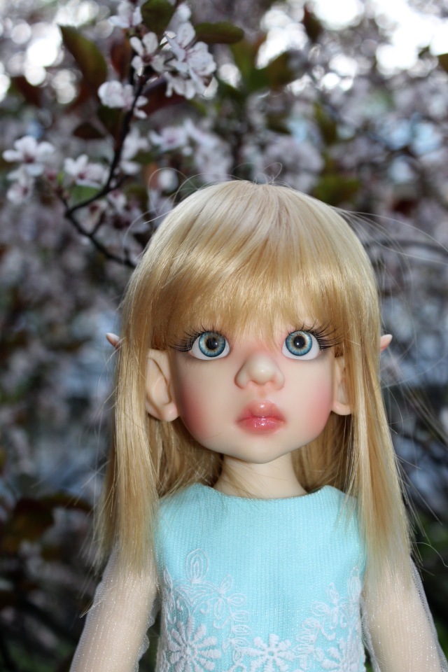 Талисса в весеннем саду — Куклы Kaye Wiggs (Кайе Виггс): авторские BJD (БЖД)